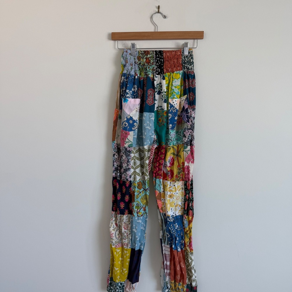 Vintage Patchwork Bubble Pants - Picture 9 of 10